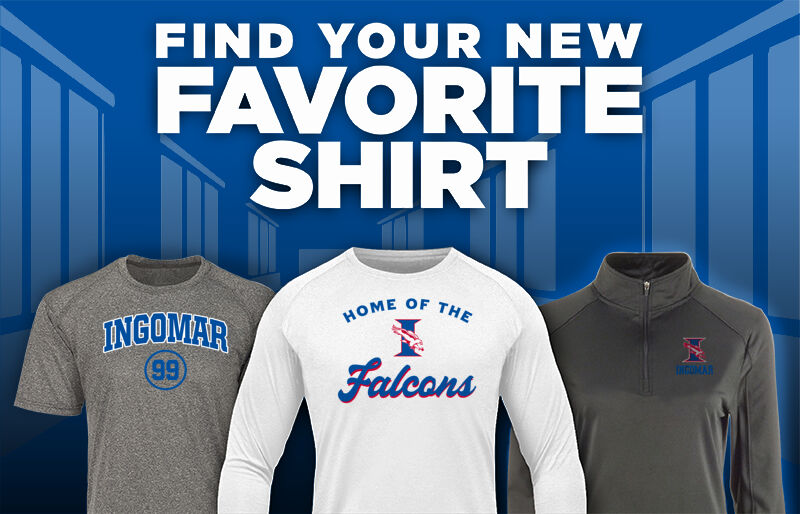 INGOMAR HIGH SCHOOL FALCONS Find Your Favorite Shirt - Dual Banner