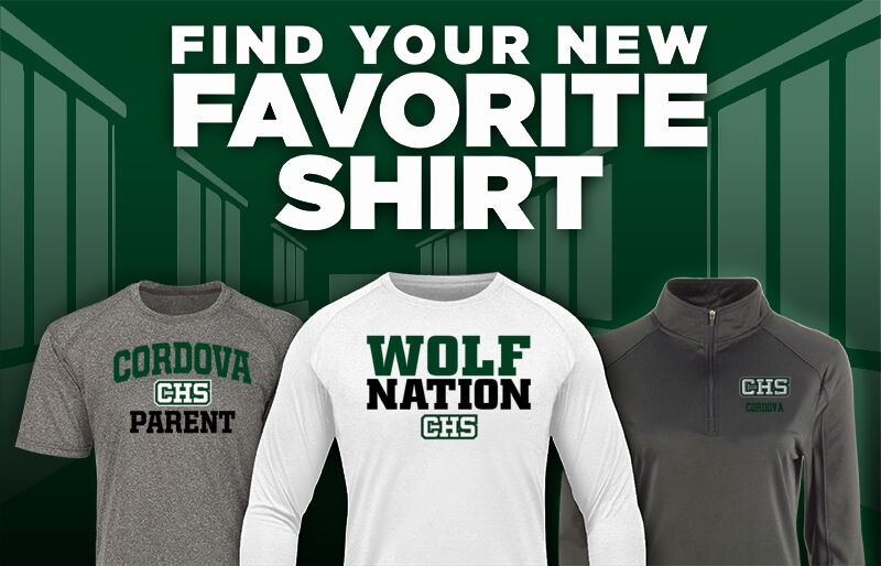 Cordova Wolves Find Your Favorite Shirt - Dual Banner