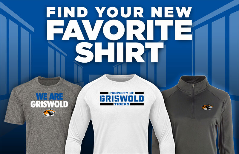 GRISWOLD HIGH SCHOOL TIGERS Find Your Favorite Shirt - Dual Banner