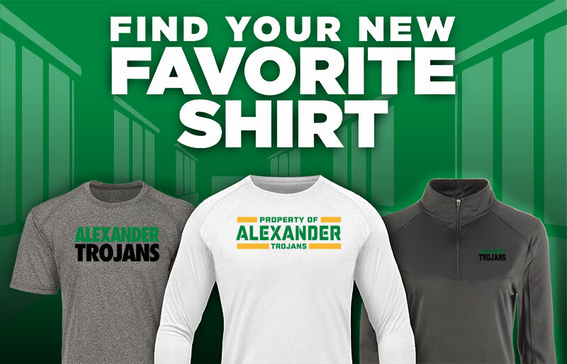 ALEXANDER CENTRAL SCHOOL TROJANS Find Your Favorite Shirt - Dual Banner