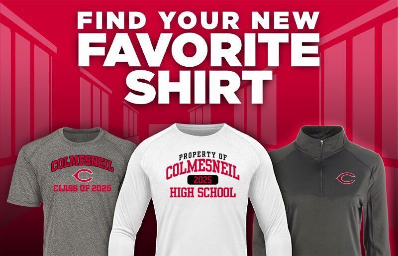 COLMESNEIL HIGH SCHOOL BULLDOGS Find Your Favorite Shirt - Dual Banner