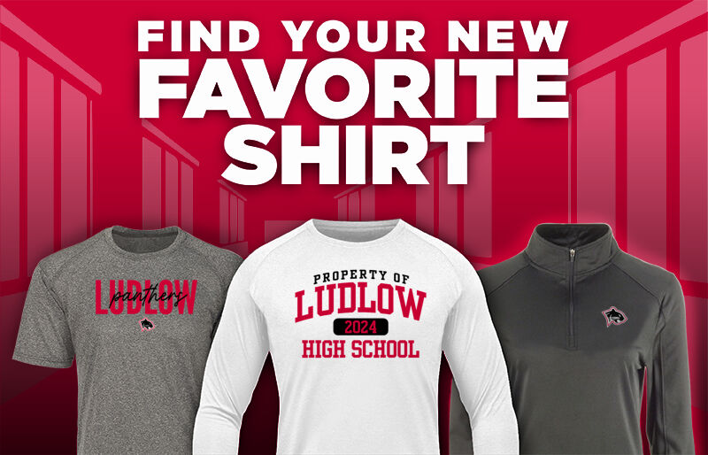 LUDLOW HIGH SCHOOL PANTHERS Find Your Favorite Shirt - Dual Banner