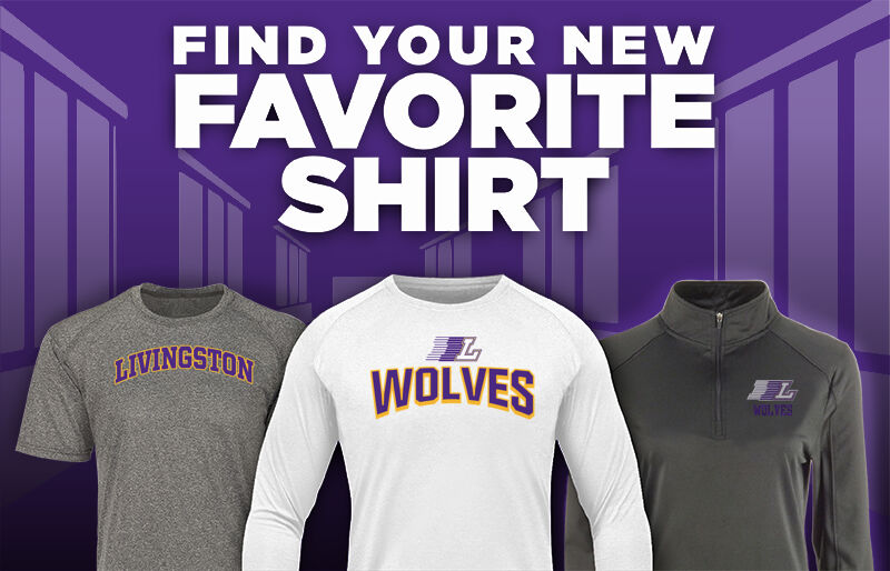 LIVINGSTON HIGH SCHOOL WOLVES Find Your Favorite Shirt - Dual Banner