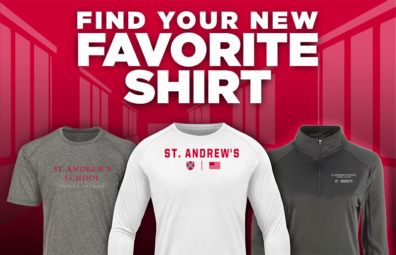 ST. ANDREW'S SCHOOL SAINTS Find Your Favorite Shirt - Dual Banner