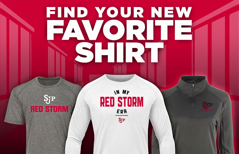 St. John's Prep Red Storm Find Your Favorite Shirt - Dual Banner