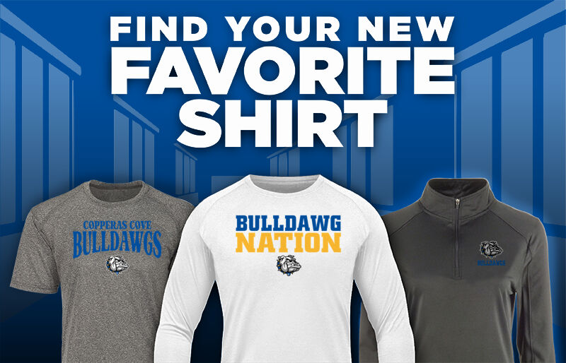 COPPERAS COVE HIGH SCHOOL BULLDAWGS Find Your Favorite Shirt - Dual Banner