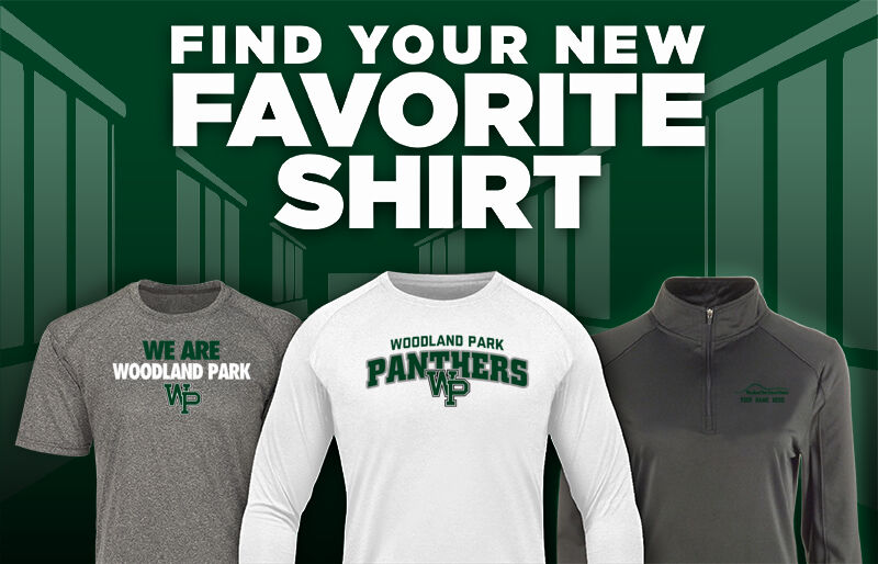 WOODLAND PARK HIGH SCHOOL PANTHERS Find Your Favorite Shirt - Dual Banner