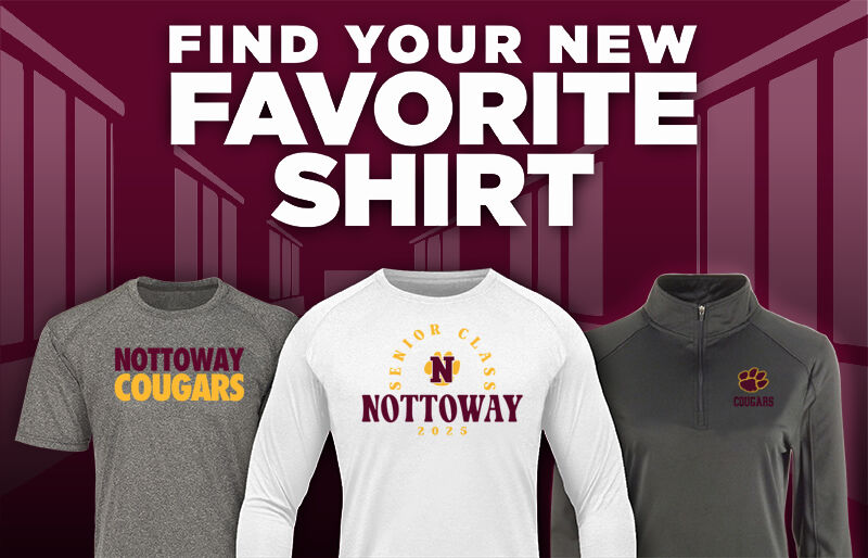 NOTTOWAY HIGH SCHOOL COUGARS Find Your Favorite Shirt - Dual Banner