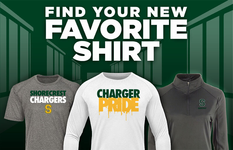 Shorecrest Chargers Find Your Favorite Shirt - Dual Banner