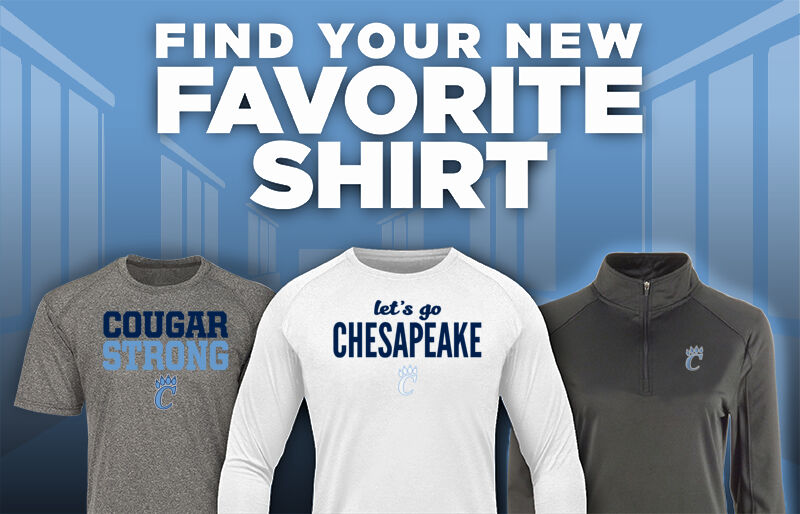 Chesapeake Cougars Find Your Favorite Shirt - Dual Banner