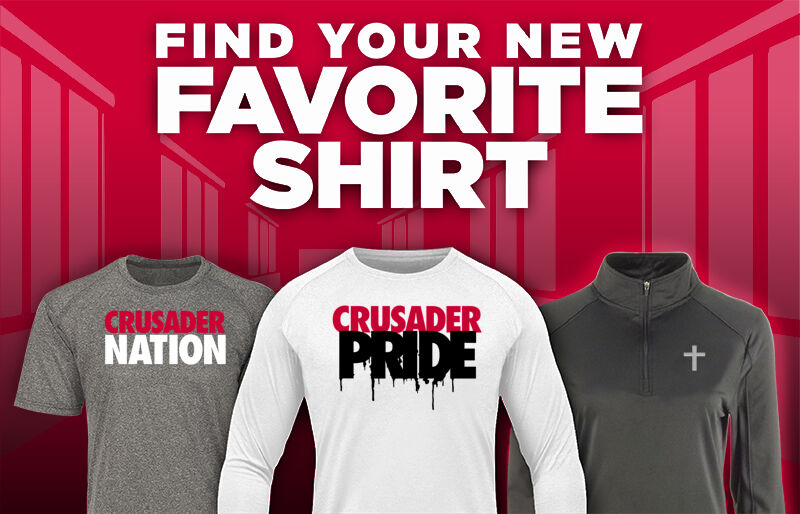 LUTHERAN HIGH SCHOOL NORTHWEST CRUSADERS Find Your Favorite Shirt - Dual Banner