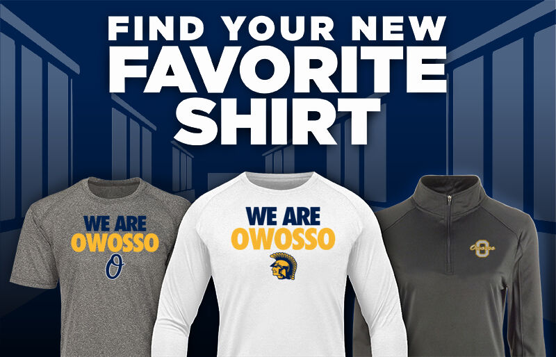 Owosso Trojans Find Your Favorite Shirt - Dual Banner
