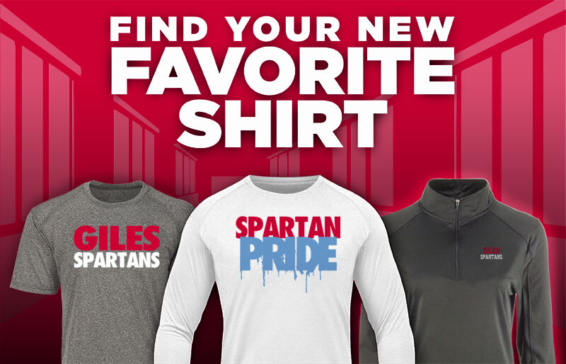 GILES HIGH SCHOOL SPARTANS Find Your Favorite Shirt - Dual Banner