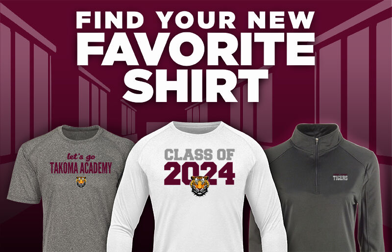 TAKOMA ACADEMY Tigers Online Store Find Your Favorite Shirt - Dual Banner