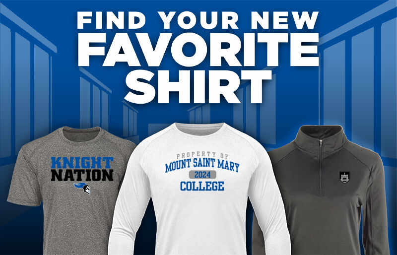 Mount Saint Mary College Knights Find Your Favorite Shirt - Dual Banner