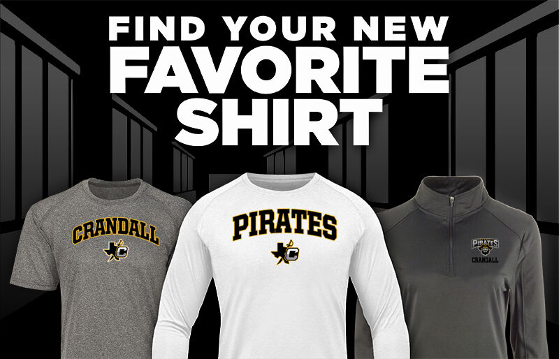 CRANDALL HIGH SCHOOL PIRATES Find Your Favorite Shirt - Dual Banner