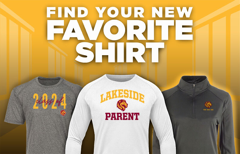Lakeside Lions Find Your Favorite Shirt - Dual Banner
