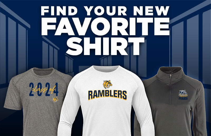 FRASER HIGH SCHOOL RAMBLERS Find Your Favorite Shirt - Dual Banner