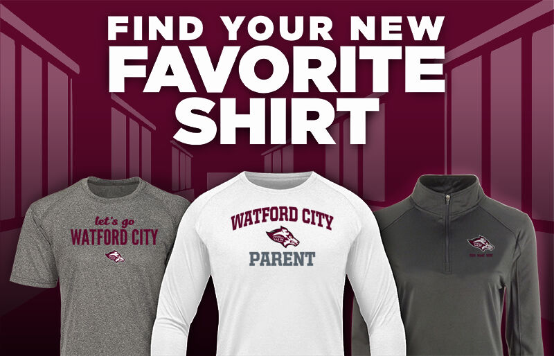 WATFORD CITY HIGH SCHOOL WOLVES Find Your Favorite Shirt - Dual Banner