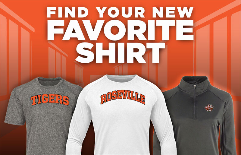 ROSEVILLE HIGH SCHOOL TIGERS Find Your Favorite Shirt - Dual Banner