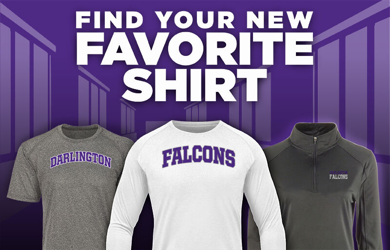 DARLINGTON HIGH SCHOOL FALCONS Find Your Favorite Shirt - Dual Banner
