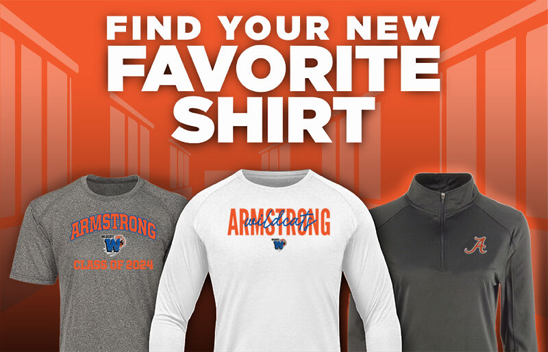 ARMSTRONG HIGH SCHOOL WILDCATS Find Your Favorite Shirt - Dual Banner