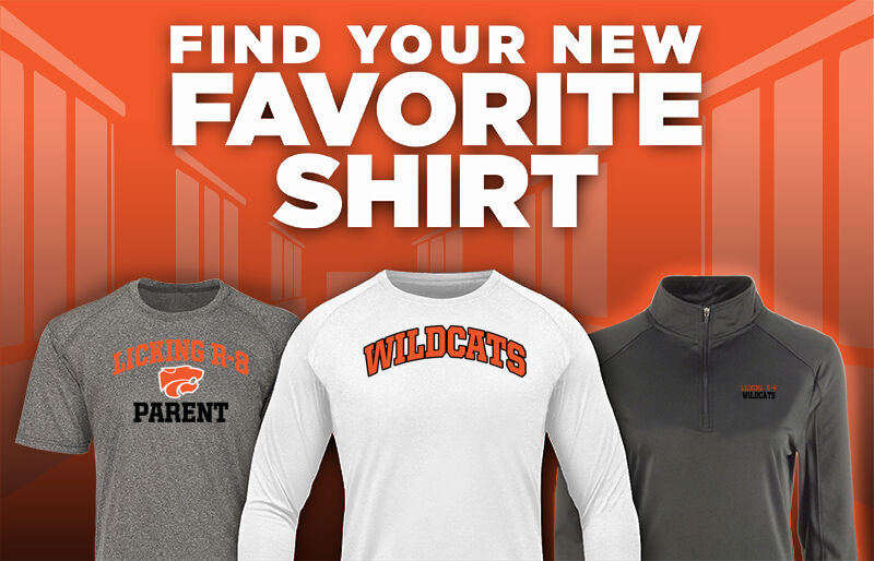 LICKING R-8 HIGH SCHOOL WILDCATS Find Your Favorite Shirt - Dual Banner