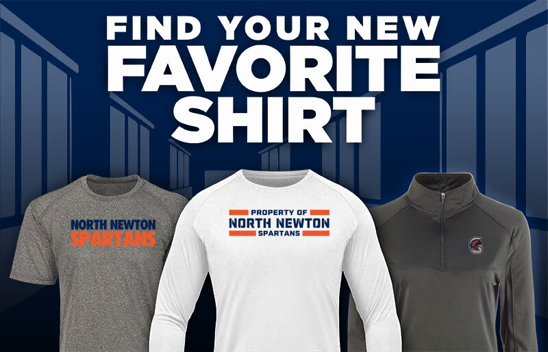 NORTH NEWTON HIGH SCHOOL SPARTANS Find Your Favorite Shirt - Dual Banner