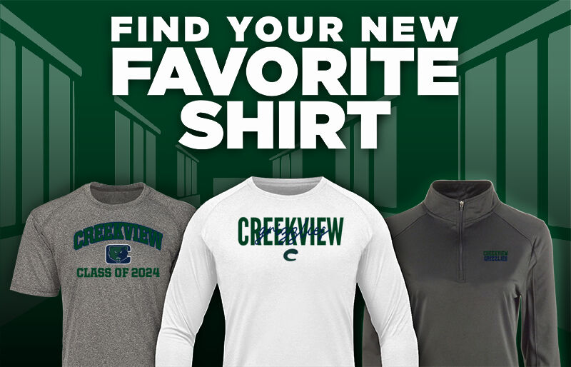 Creekview Grizzlies Find Your Favorite Shirt - Dual Banner