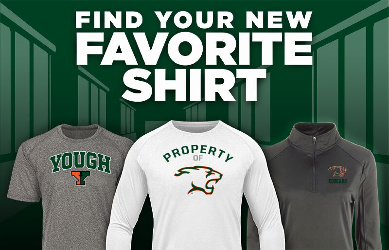 YOUGH HIGH SCHOOL COUGARS Find Your Favorite Shirt - Dual Banner