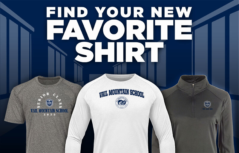 VAIL MOUNTAIN SCHOOL  Find Your Favorite Shirt - Dual Banner