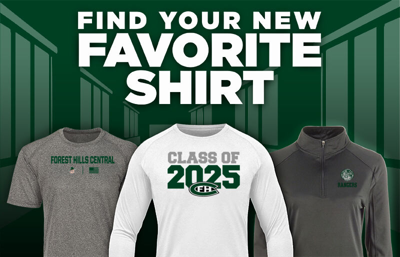 FOREST HILLS CENTRAL HIGH SCHOOL RANGERS Find Your Favorite Shirt - Dual Banner