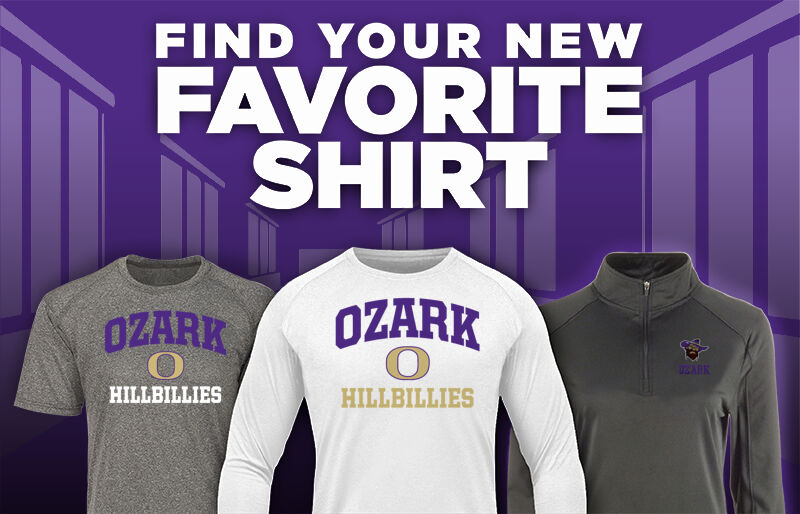 OZARK HIGH SCHOOL HILLBILLIES Find Your Favorite Shirt - Dual Banner