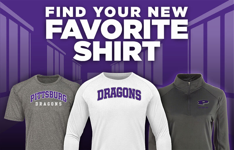 PITTSBURG HIGH SCHOOL DRAGONS Find Your Favorite Shirt - Dual Banner