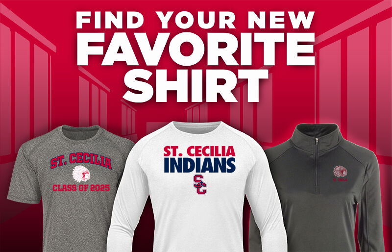 St. Cecilia Indians Find Your Favorite Shirt - Dual Banner
