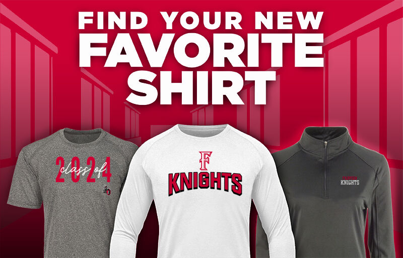 FAIRVIEW HIGH SCHOOL KNIGHTS Find Your Favorite Shirt - Dual Banner