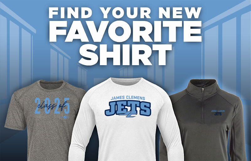 James Clemens Jets Find Your Favorite Shirt - Dual Banner