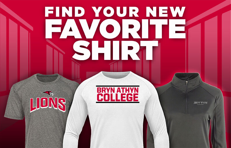 Bryn Athyn College The Official Store of the Lions Find Your Favorite Shirt - Dual Banner