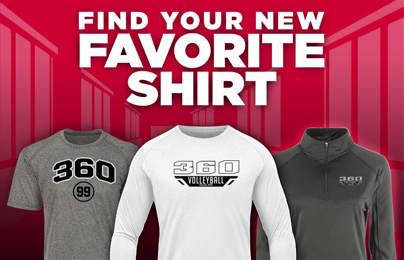 360 Volleyball Club The Official Online Store Find Your Favorite Shirt - Dual Banner