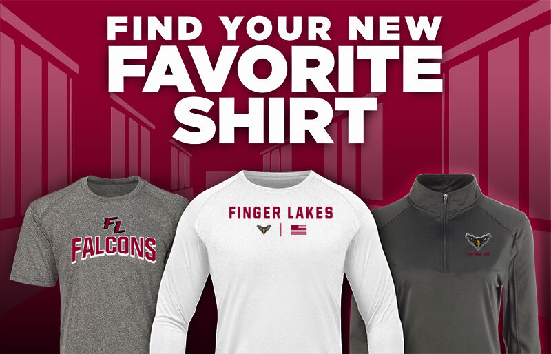 Finger Lakes Falcons Travel Baseball Store Find Your Favorite Shirt - Dual Banner
