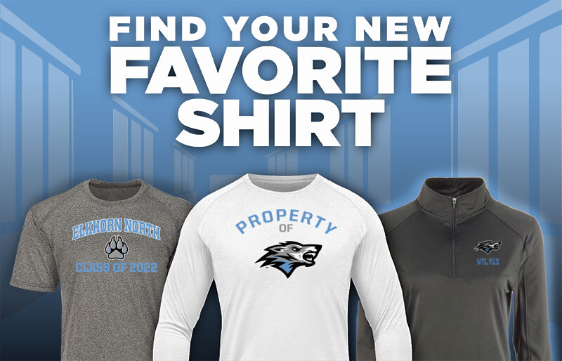 Elkhorn North Wolves Online Store Find Your Favorite Shirt - Dual Banner