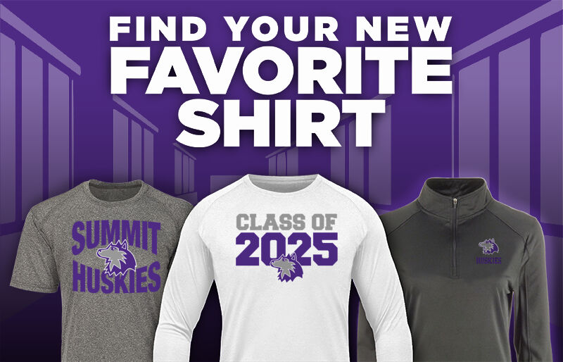 Summit Huskies Find Your Favorite Shirt - Dual Banner