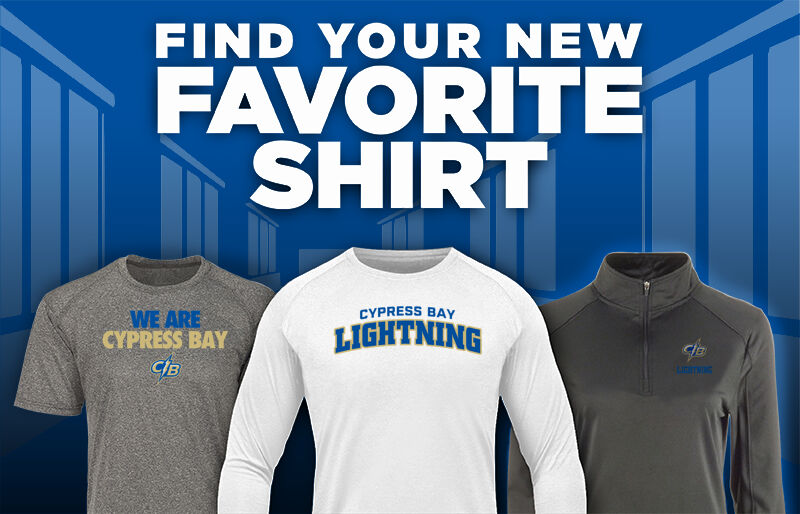 Cypress Bay Lightning Find Your Favorite Shirt - Dual Banner