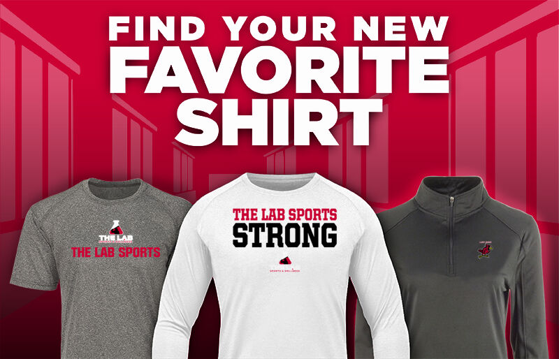 THE LAB SPORTS  AND WELLNESS Find Your Favorite Shirt - Dual Banner