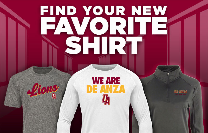 De Anza  Mountain Lions Find Your Favorite Shirt - Dual Banner