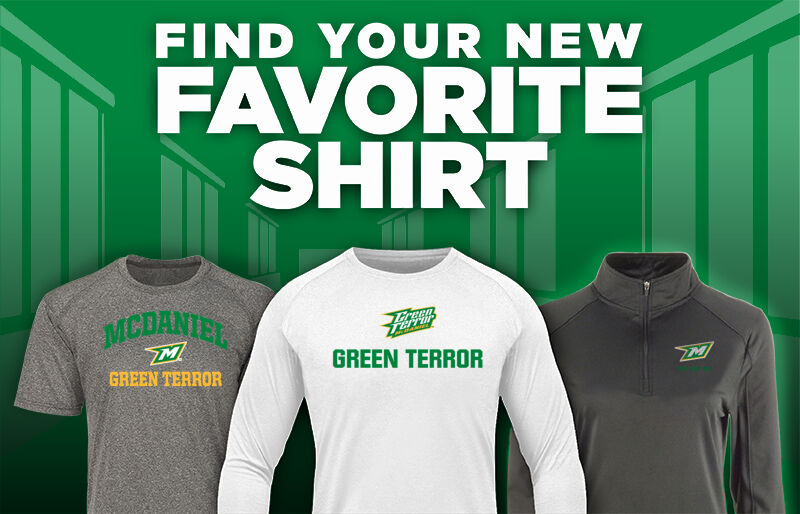 McDaniel Green Terror Find Your Favorite Shirt - Dual Banner