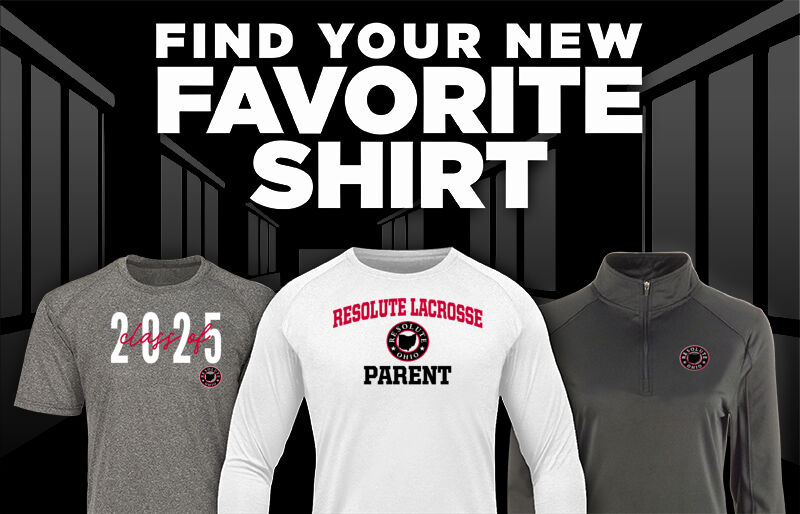 Resolute Lacrosse Find Your Favorite Shirt - Dual Banner