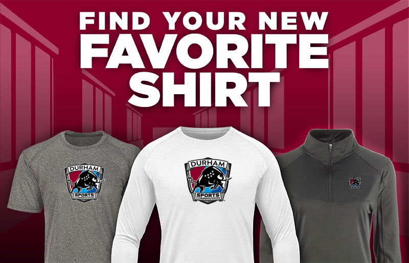 Durham Sports Commission Find Your Favorite Shirt - Dual Banner