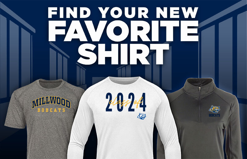 Millwood  Bobcats Find Your Favorite Shirt - Dual Banner
