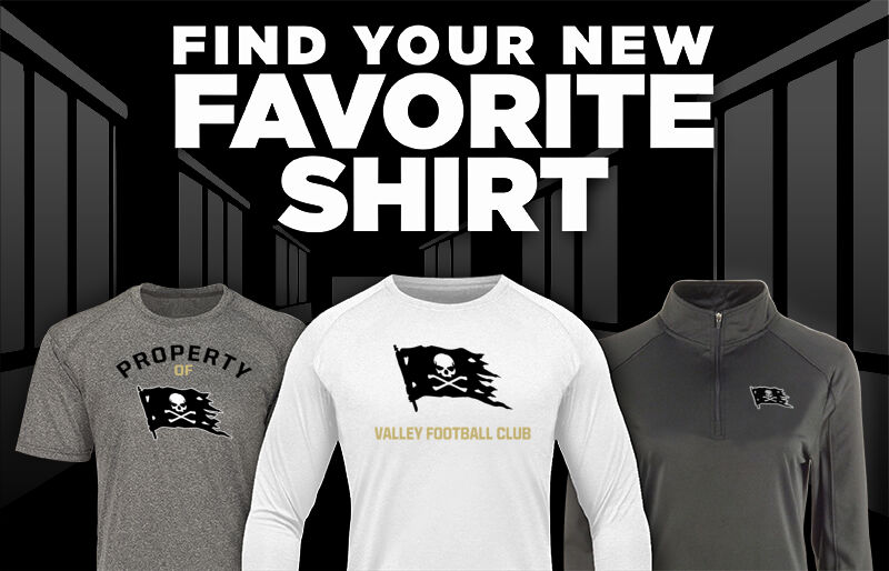 Valley Football Club  Raiders Find Your Favorite Shirt - Dual Banner